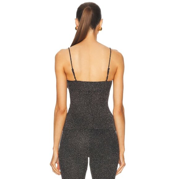 Beaufille Black and White Spaghetti Strap Top - Picture 3 of 5